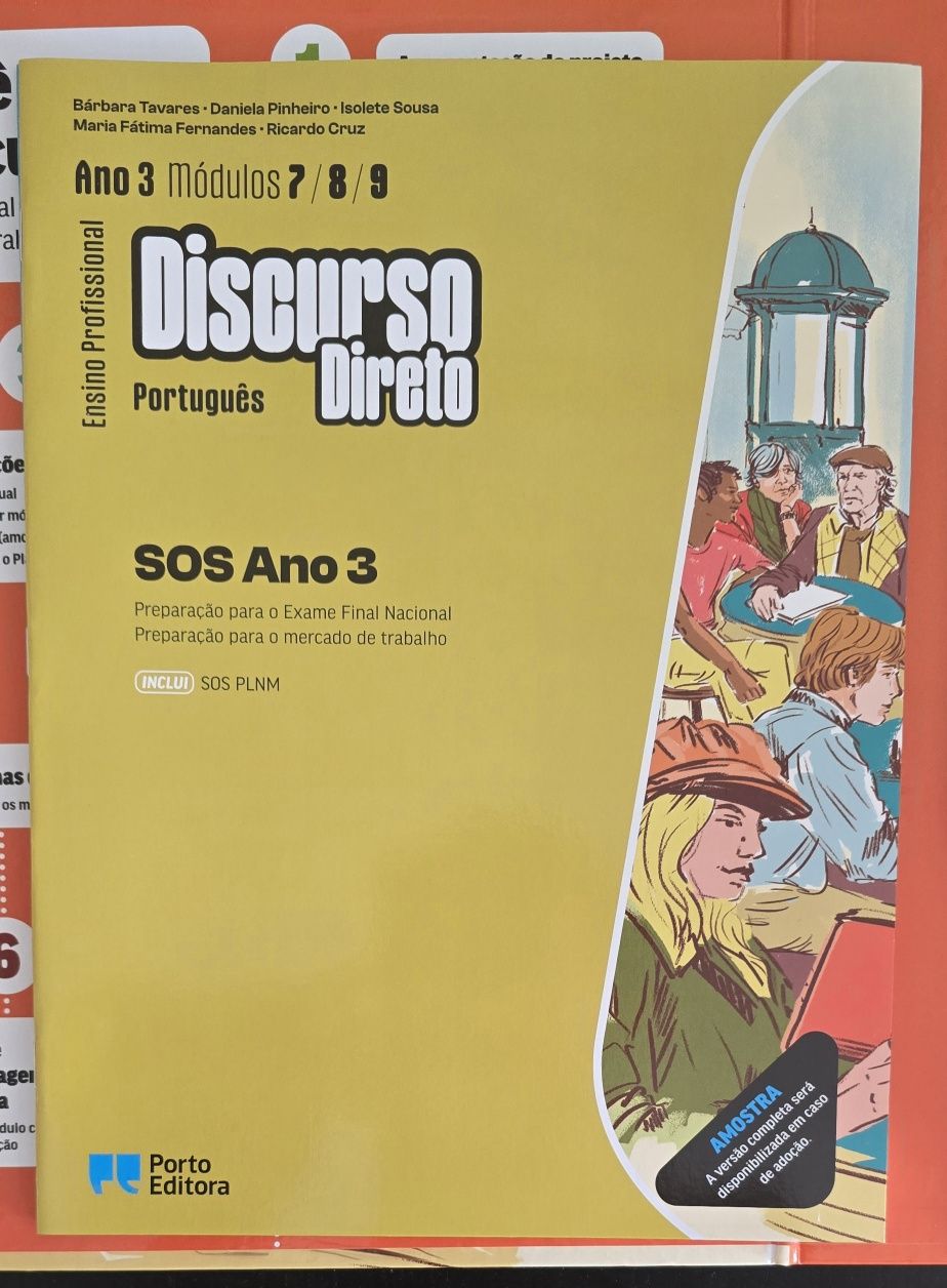 Discurso Direto - Ano 3 - Português - Conj. Pedagógico Prof. Completo