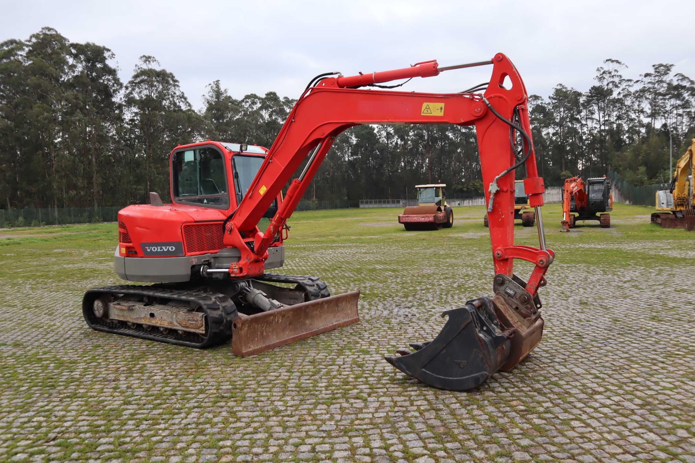 2015 Volvo ECR88D Mini Escavadora Giratória