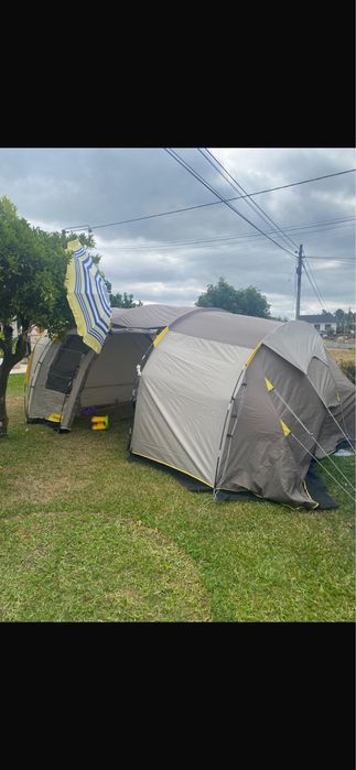 Tenda com 2 quartos