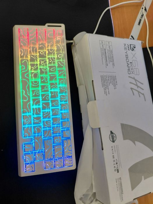 магнитная клавиатура attack shark x68