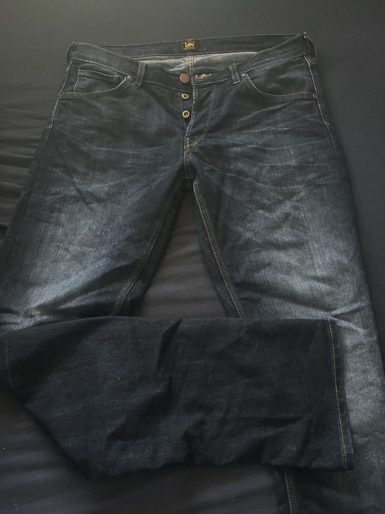 Lee Daren Regular jeansy męskie proste rozmiar 33/34