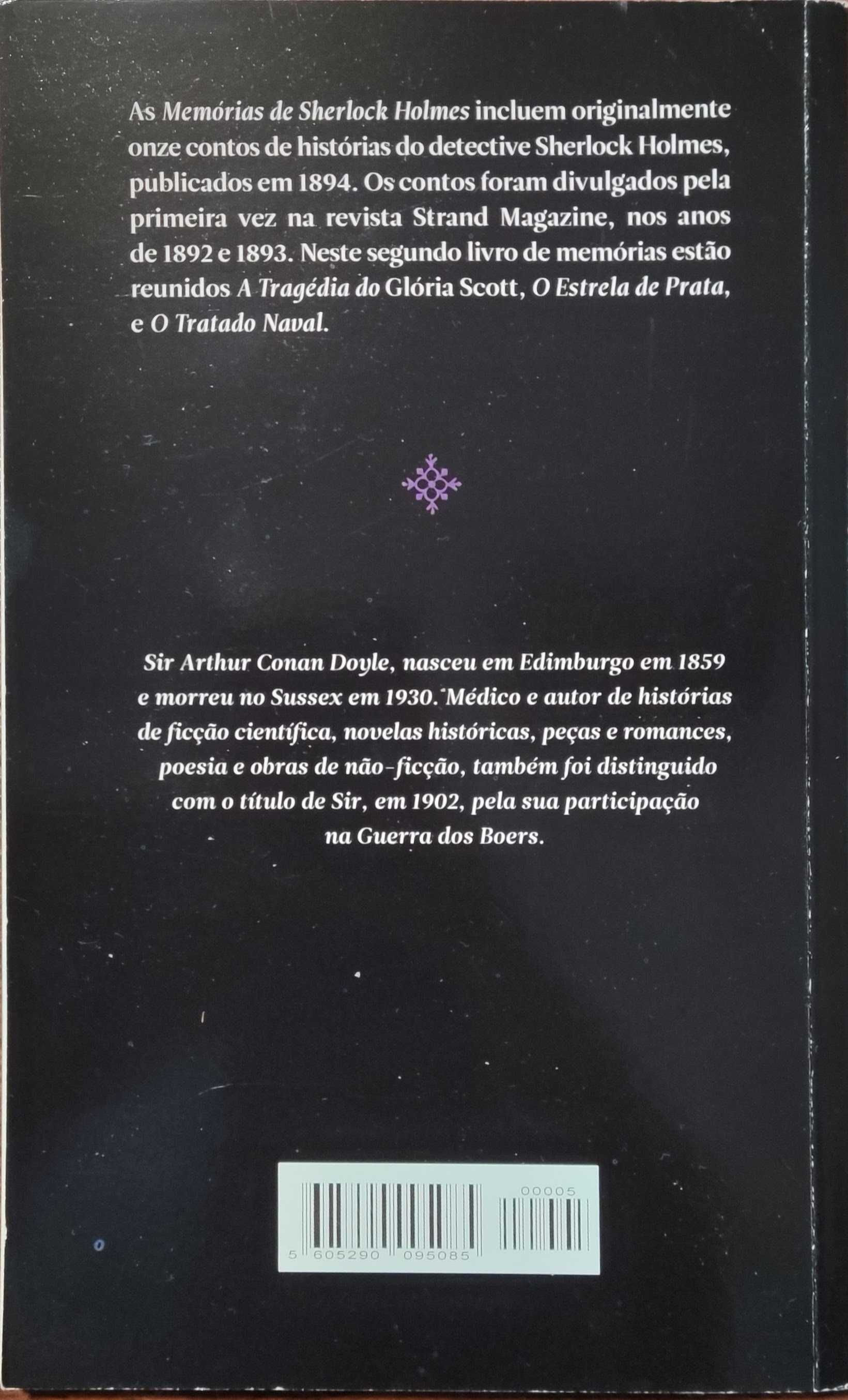 Livro "Memórias de Sherlock Holmes II" de Sir Arthur Conan Doyle