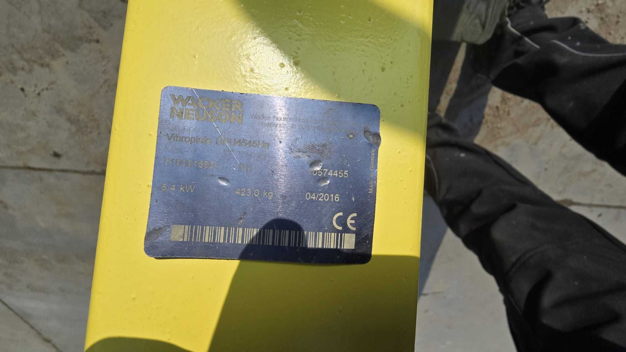 Zagęszczarka Wacker Neuson DPU 4545 Husqvarna Bomag Weber Ammann