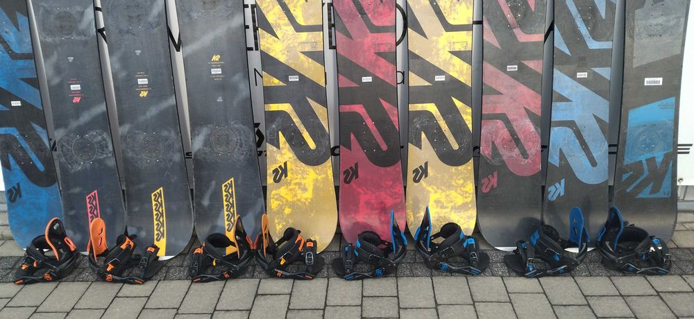 PAKIET desek snowboardowych snowboardów NR 55