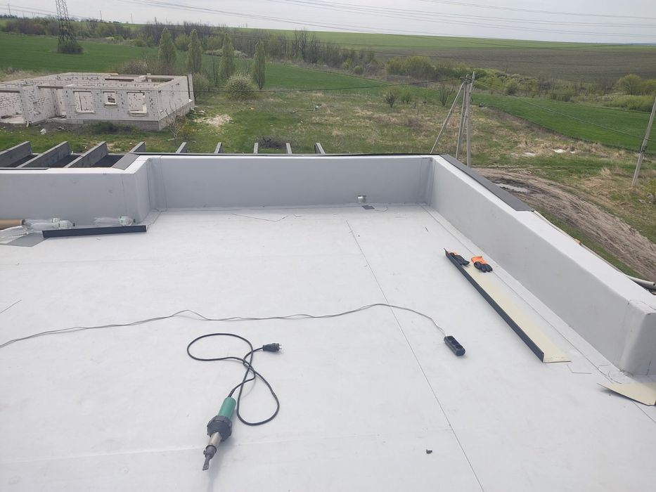 Кровля ПВХ-ТПО мембраны