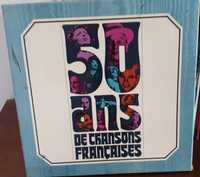 Discos vinil. 50 anos música francesa