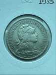 1$00 escudo 1935 rara neste estado