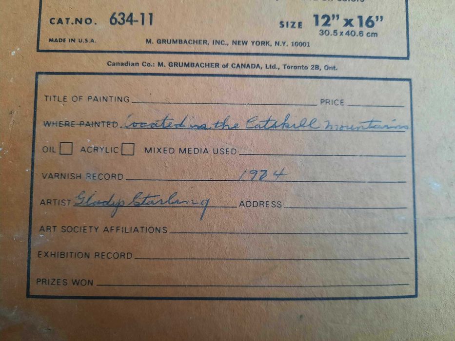 Pejzaż Jesienny Obraz Olejny na Płótnie