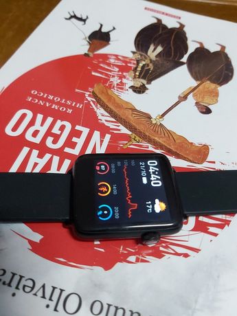 Blitzwolf hl1-pro estilo iwatch smartwatch preto