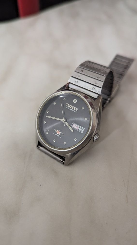 Часы Citizen automatic прозора кришка, годинник Японія