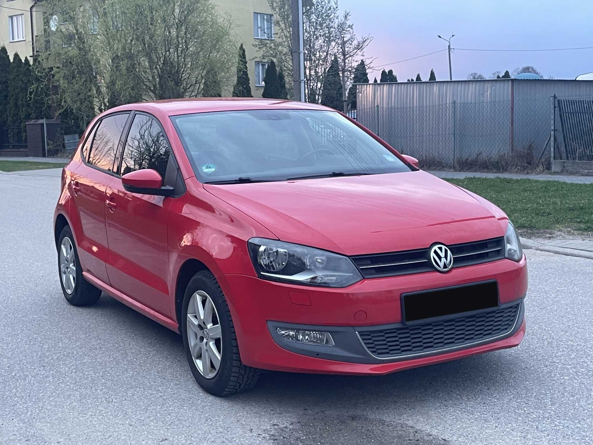 Volkswagen Polo 1.6 TDI 90KM 2010r Highline, 5-drzwi, Półskóry, Klima