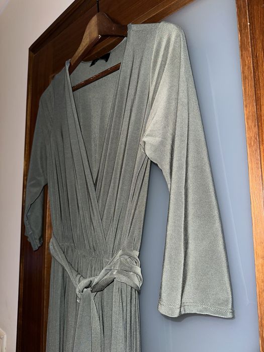 Macacão cerimónia verde seco - tamanho único