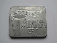 Medal pamiątkowy VIII Centralna Spartakiada ZPO