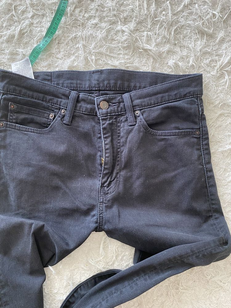 Jeansy 510 Levis czarne W32 L32
