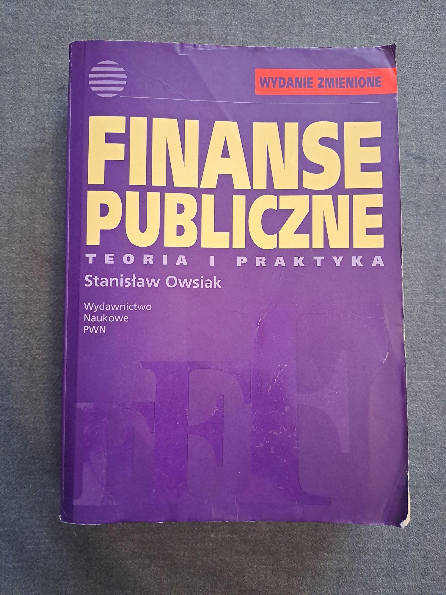 Finanse publiczne Stanisław Owsiak