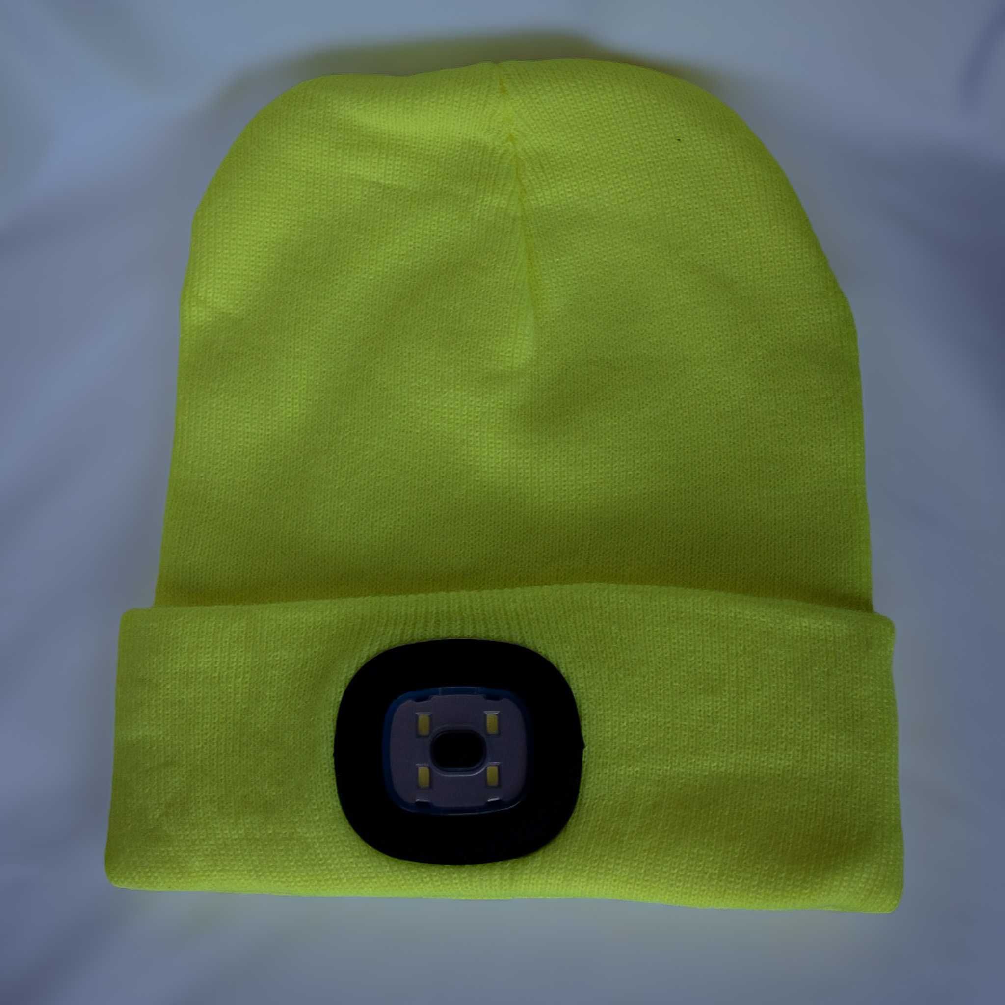gorro de trabalho com LED