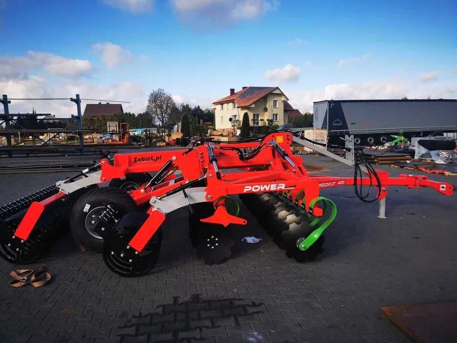 BRONA talerzowa hydrauliczna ZABIEL 4 M 2025 RESOR wózek dostawa