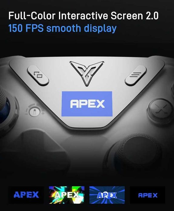 Геймпад Flydigi APEX 5 White Windows Android Nintendo Switch iOS
