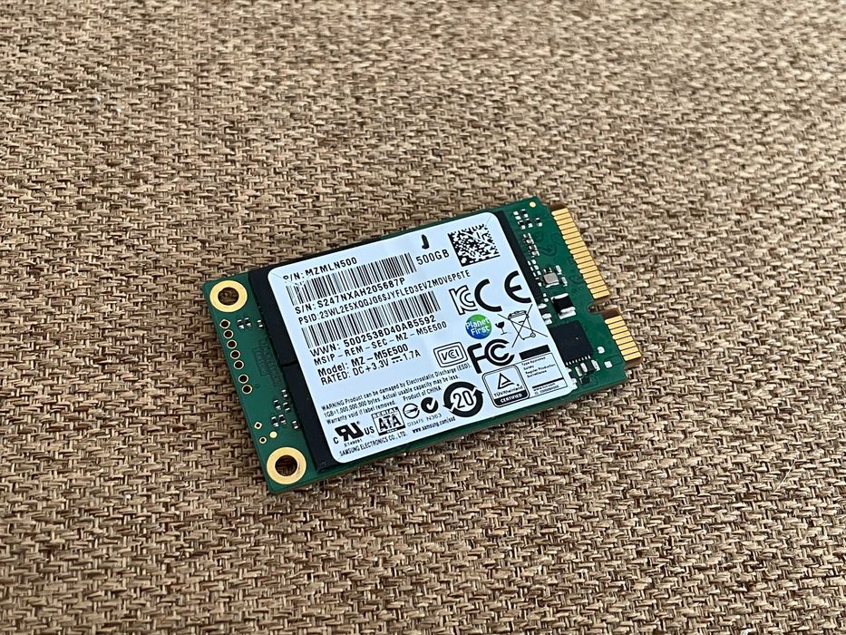 SSD mSATA Samsung 850 Evo 500Gb