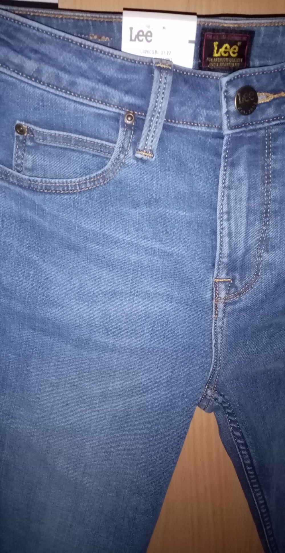 Spodnie Damskie jeansy Lee Scarlett High skinny