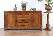 Komoda kolonialna palisander 130x40x70cm