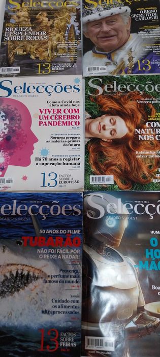 Revistas das selecções do ano de2006/2011/2023/2024/2025