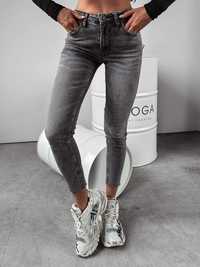 Spodnie damskie jeansy Olavoga Inez XS S M czarne szare