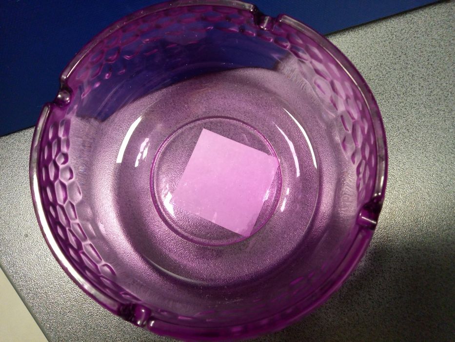 Popielniczka szklana