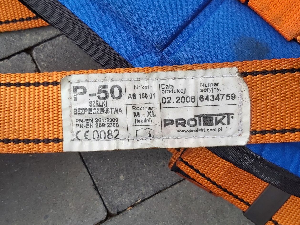 Szelki bezpieczeństwa Protekt P50