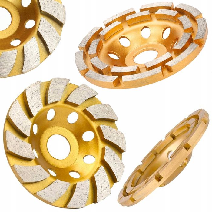 Zestaw Tarcza Dwusegmentowa Tarcza Turbo Do Betonu 125mm Tarcz Garnkow
