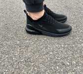 Air max 270 nike black men shoes sneakers air maxy czarne sportowe