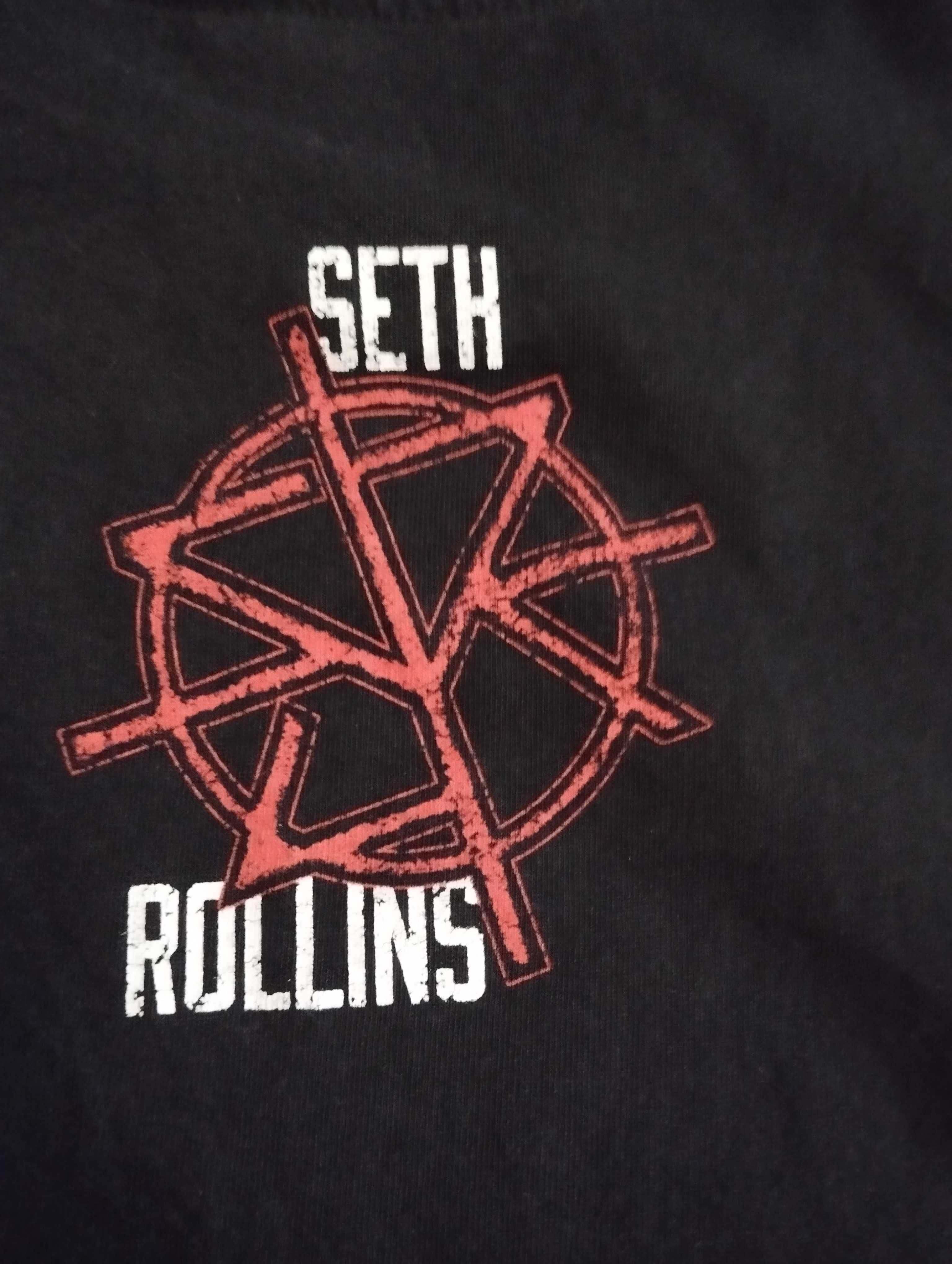 оригинальный мерч футболка WWE Sath Rollins размер L