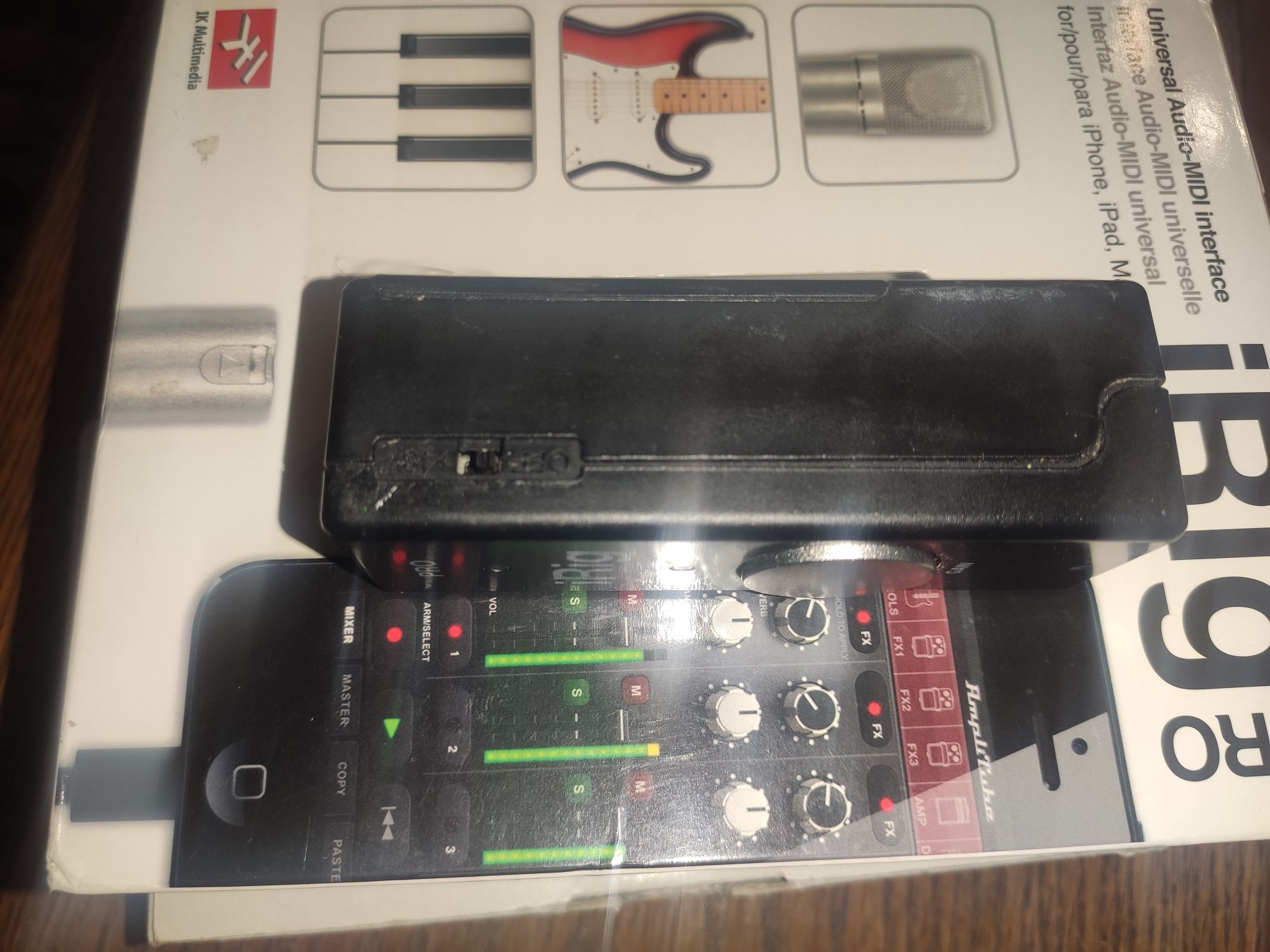 Interfejs lRIG PRO MIDI USB Studio nagrań