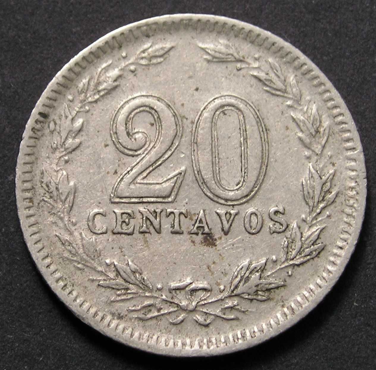 Argentyna 20 centavos 1923