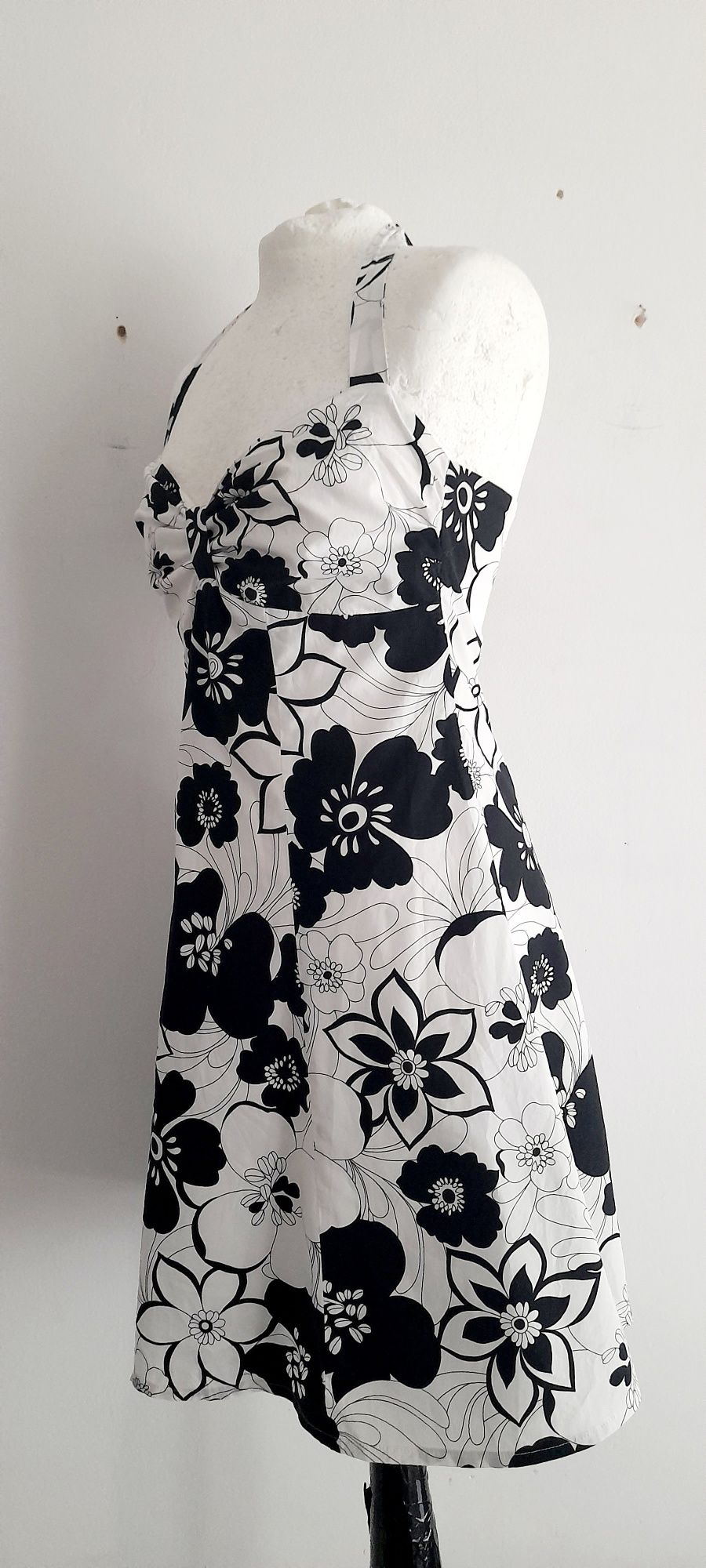OKAZJA orsay nowa bawełna bawełniana sukienka mini midi 36 s 38 m