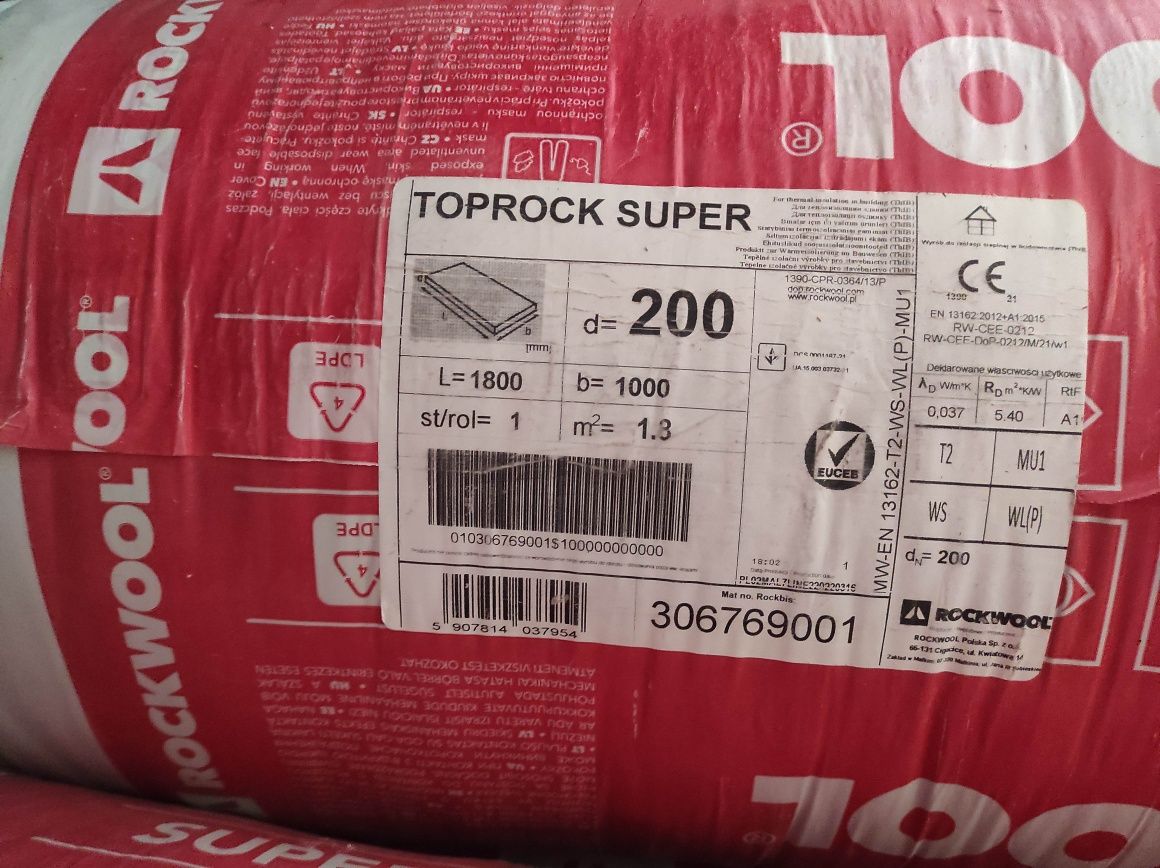 Wełna toprock super 200