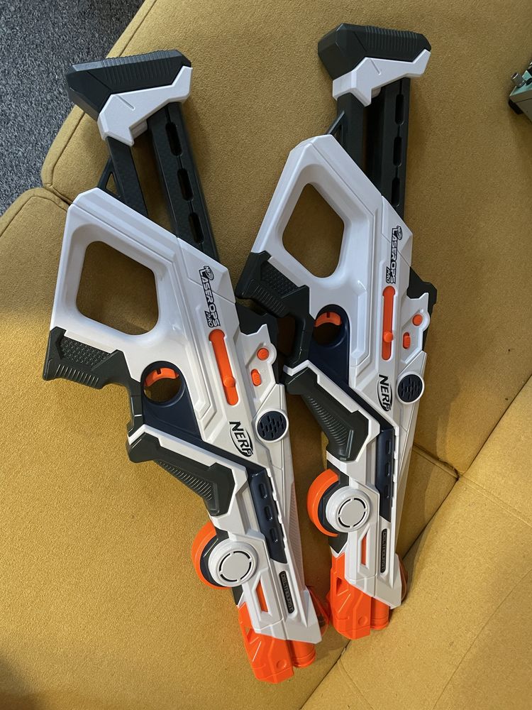 2x NERF LaserOps Deltaburst