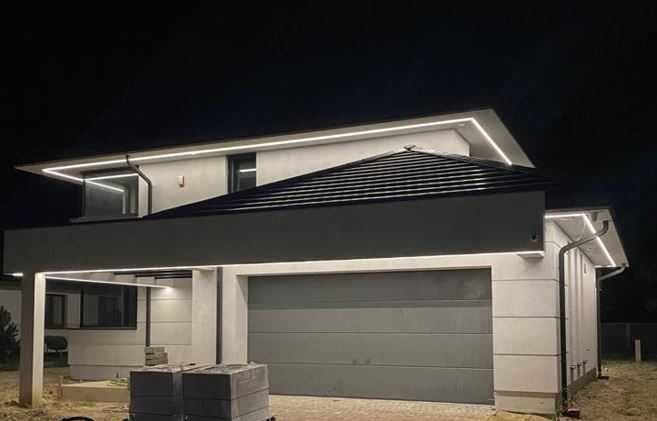Oświetlenie LED LINIA Podbitka Pas Pergola Na Wymiar DESIGN