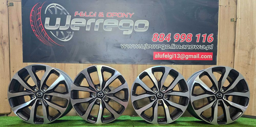 NOWE ALUFELGI MAZDA 17x5x114,3 - Mazda3,Mazda5,Mazda6 Cx30,Cx3,Cx5,Cx7