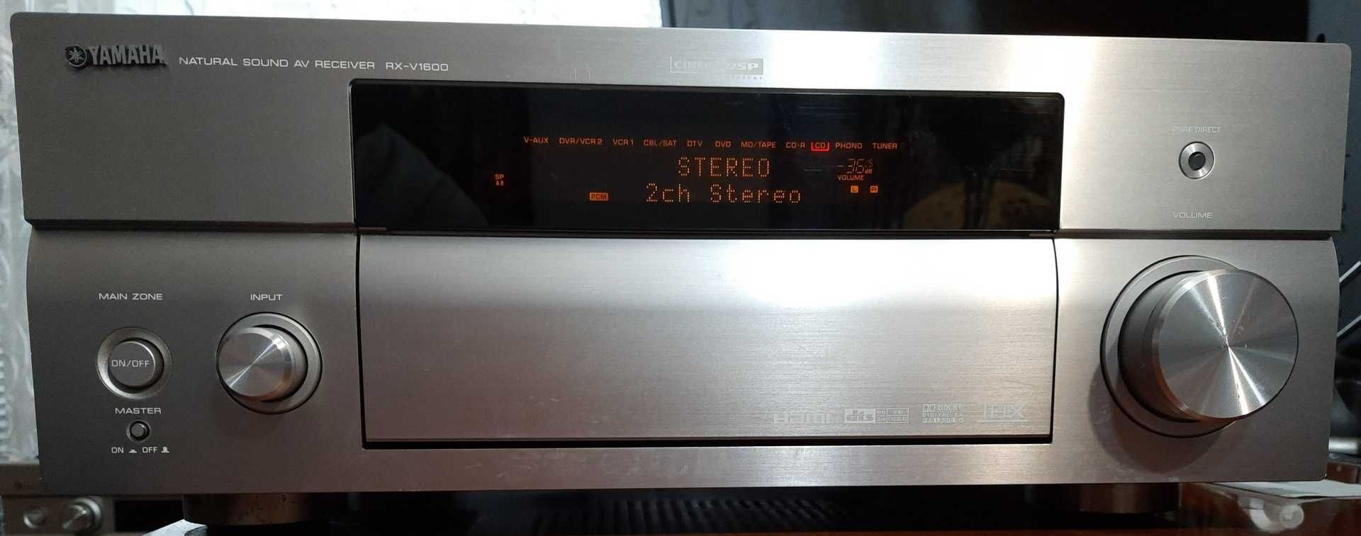 ONKYO TX-DS797; YAMAHA RX-V1600 RDS-Ресиверы.