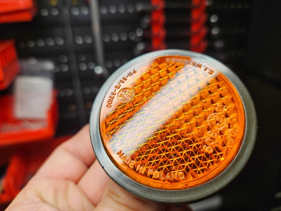 Nowe PRL ODBLASKI Września WSK SPORT DUDEK Export S2 Perkoz  Odblask