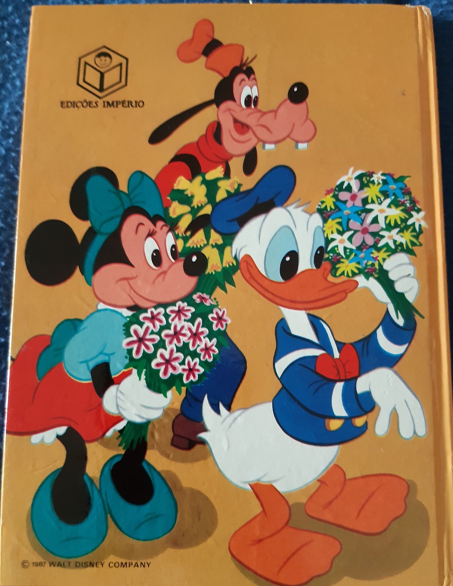 Livro banda desenhada Mickey