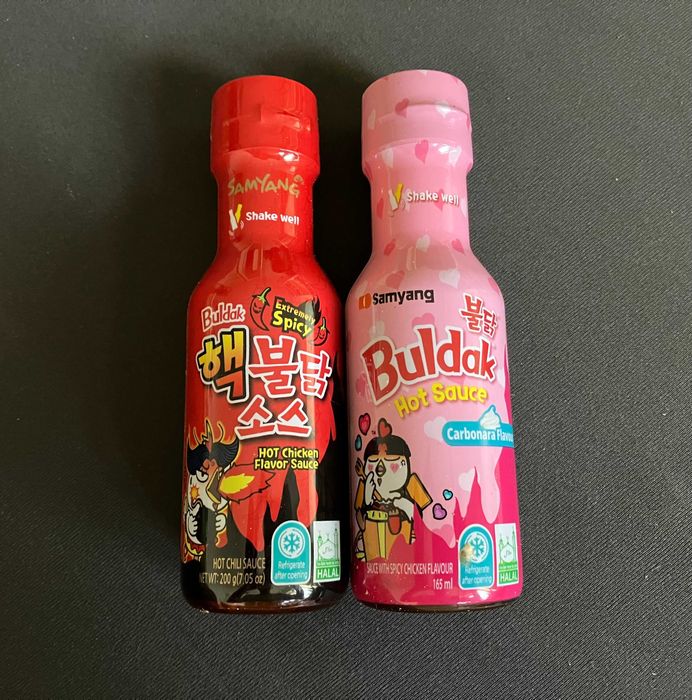 Buldak Samyang Koreański Sos Extra Spicy Chicken + Carbonara 2x200g