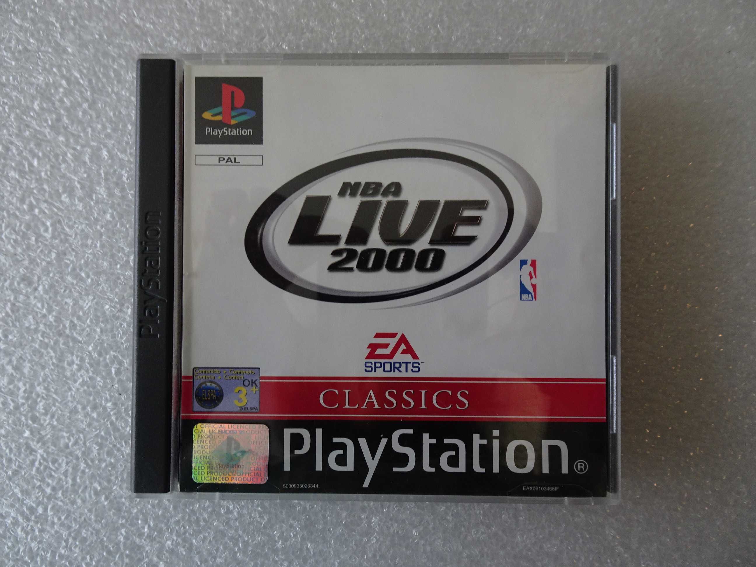 Jogo Playstation 1 - PS1 - NBA Live 2000