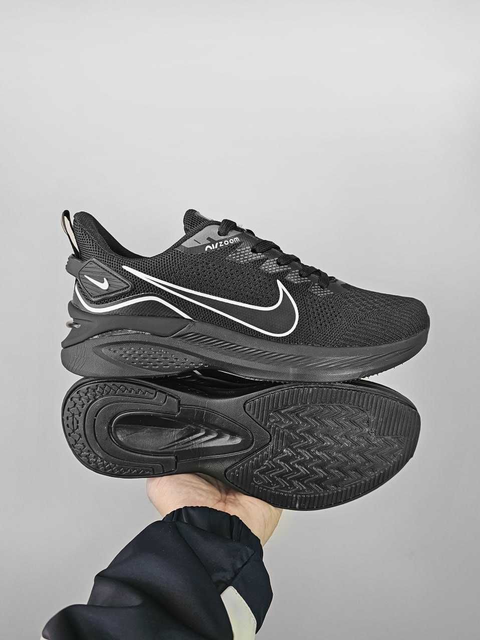 Дихаючі кросівки Nike Zoom Pegasus Black Розміри 41-46р.