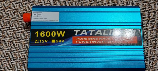 Інвертор із чистим синусом Tataliken 1600W