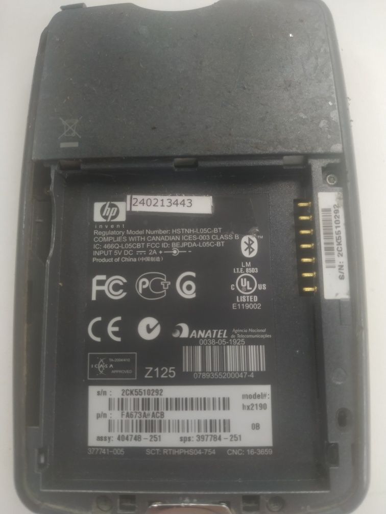 Карманный КПК HP 'HSTNH-L05C-BT