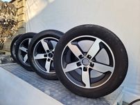 Комплект дисків 4L0601025BB 8.5J R19 ET62 5/130 з шинами Audi Q7 4L