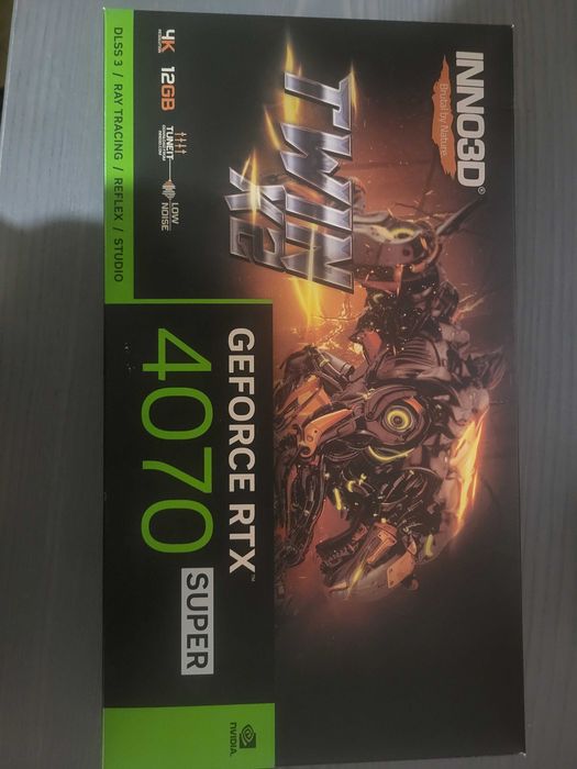 INNO3D RTX 4070 Super Twin X2 12GB GDDR6X - Gwarancja 2 lata