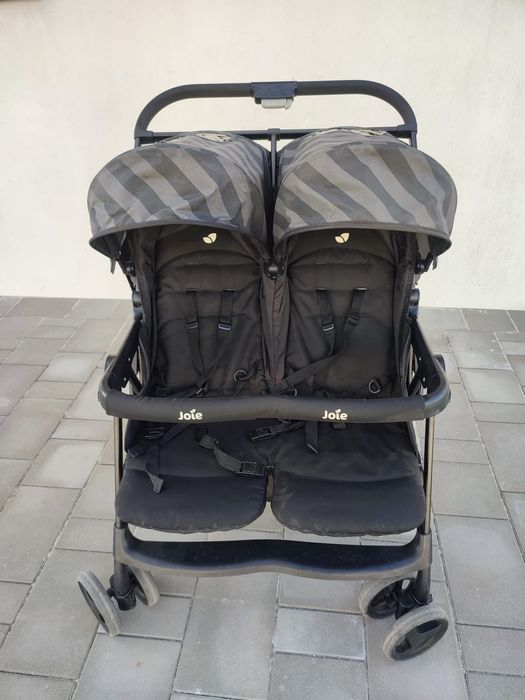 Wózek spacerowy dwuosobowy bliźniak